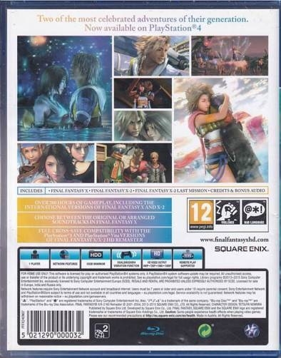 Final Fantasy X/X-2 HD Remaster - PS4 (A Grade) (Genbrug)